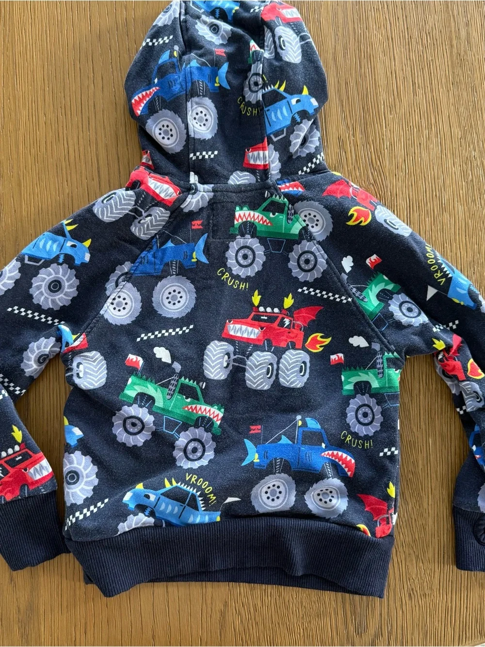 Little Sleepies Monster Truck Madness Pullover Hoodie